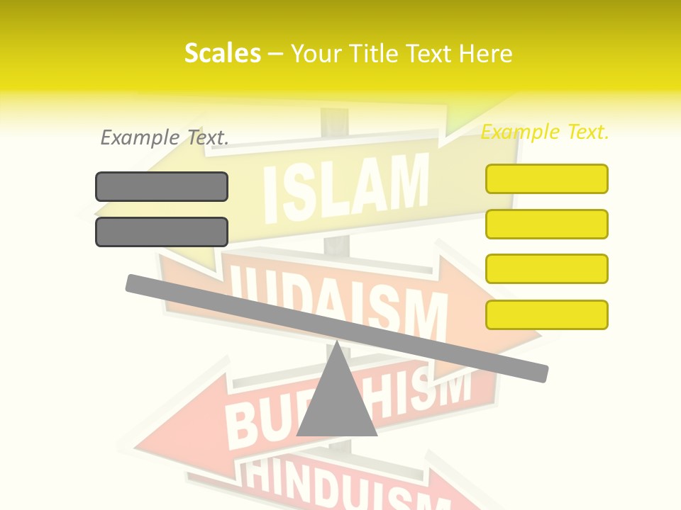 Hinduism Spirit Symbol PowerPoint Template