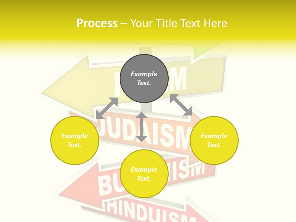 Hinduism Spirit Symbol PowerPoint Template