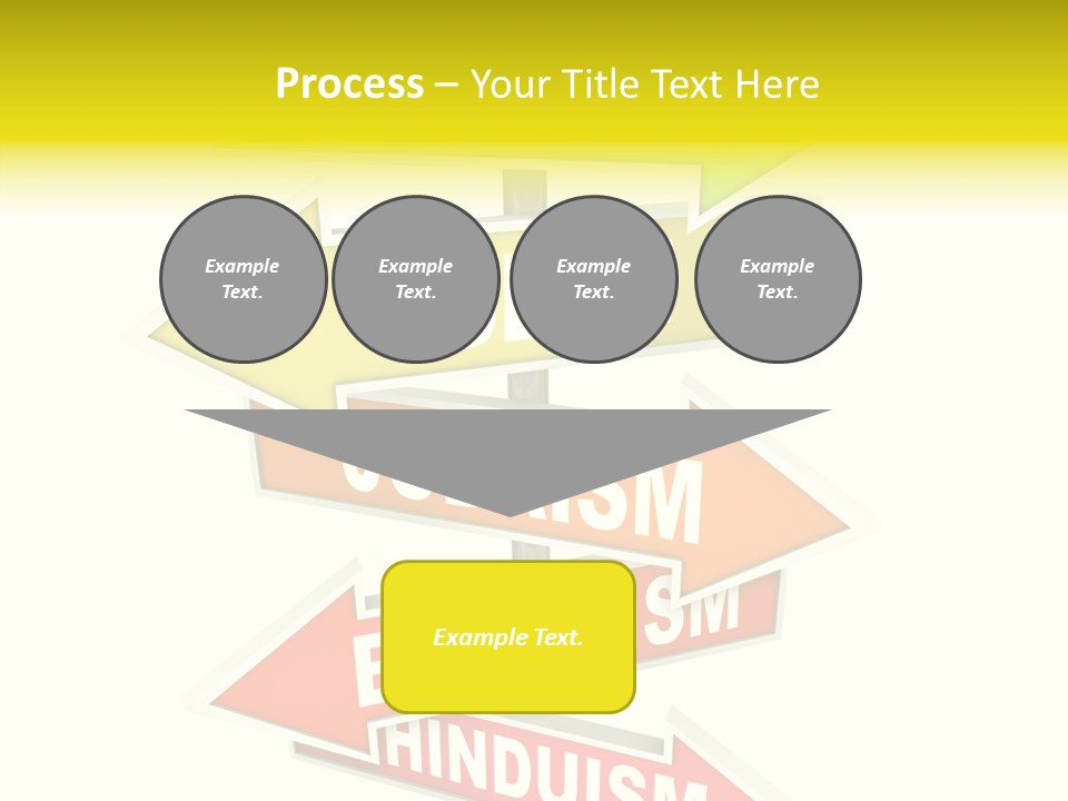 Hinduism Spirit Symbol PowerPoint Template