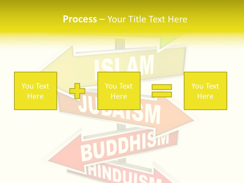 Hinduism Spirit Symbol PowerPoint Template