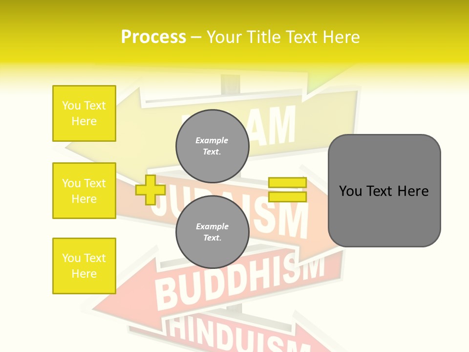 Hinduism Spirit Symbol PowerPoint Template