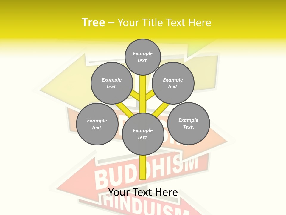 Hinduism Spirit Symbol PowerPoint Template