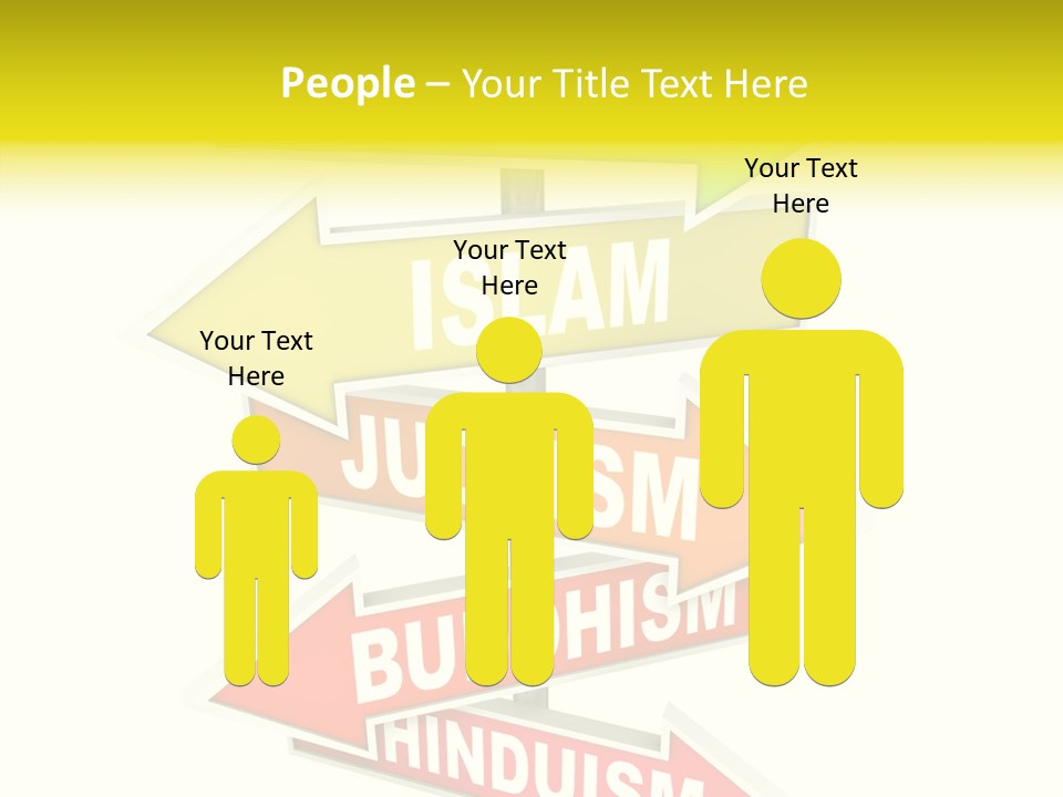 Hinduism Spirit Symbol PowerPoint Template