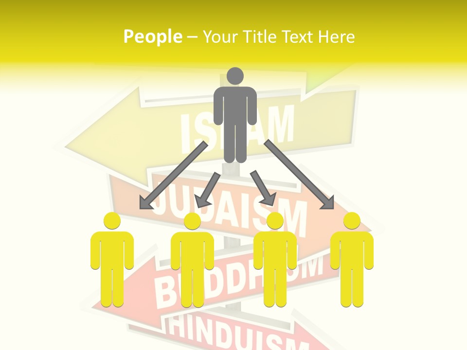 Hinduism Spirit Symbol PowerPoint Template