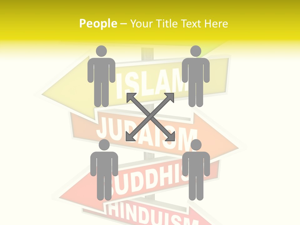 Hinduism Spirit Symbol PowerPoint Template