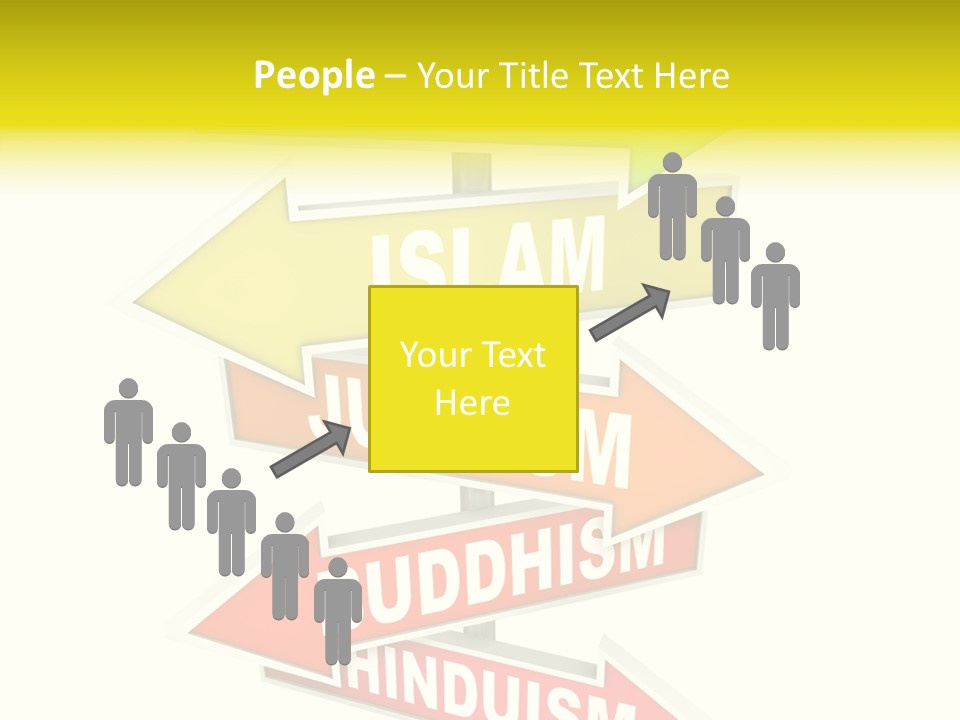 Hinduism Spirit Symbol PowerPoint Template