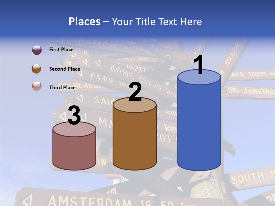 Tour Position Direction PowerPoint Template