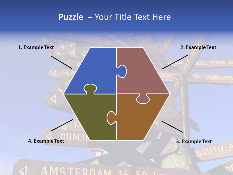 Tour Position Direction PowerPoint Template