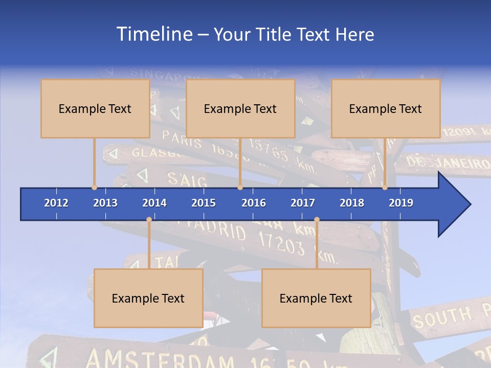 Tour Position Direction PowerPoint Template