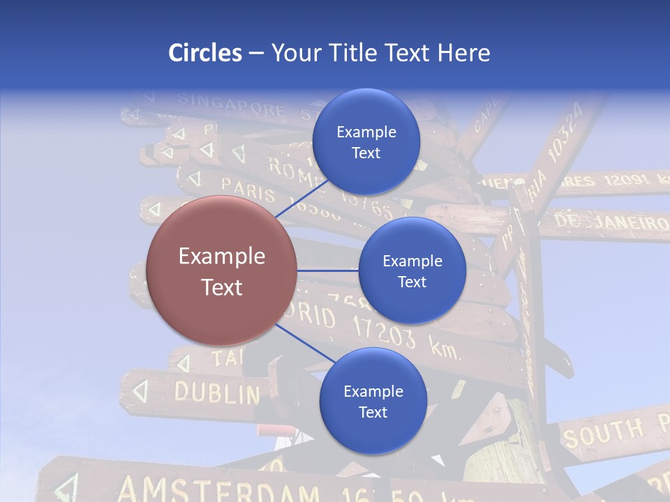 Tour Position Direction PowerPoint Template