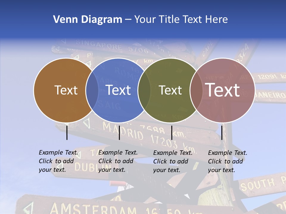 Tour Position Direction PowerPoint Template