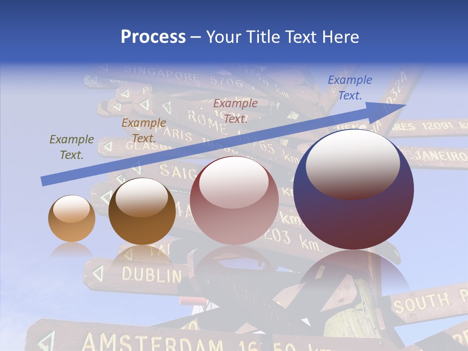 Tour Position Direction PowerPoint Template