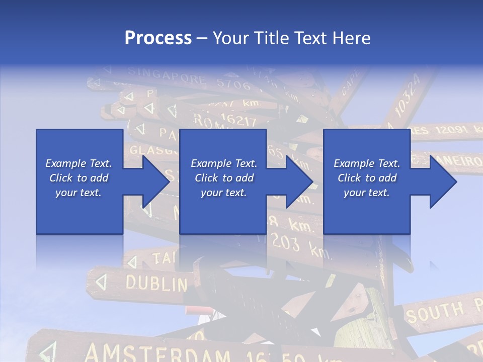 Tour Position Direction PowerPoint Template