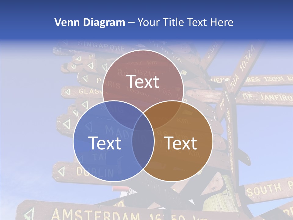 Tour Position Direction PowerPoint Template