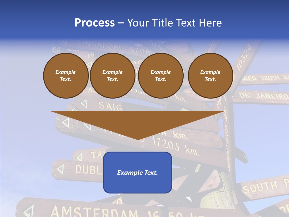 Tour Position Direction PowerPoint Template
