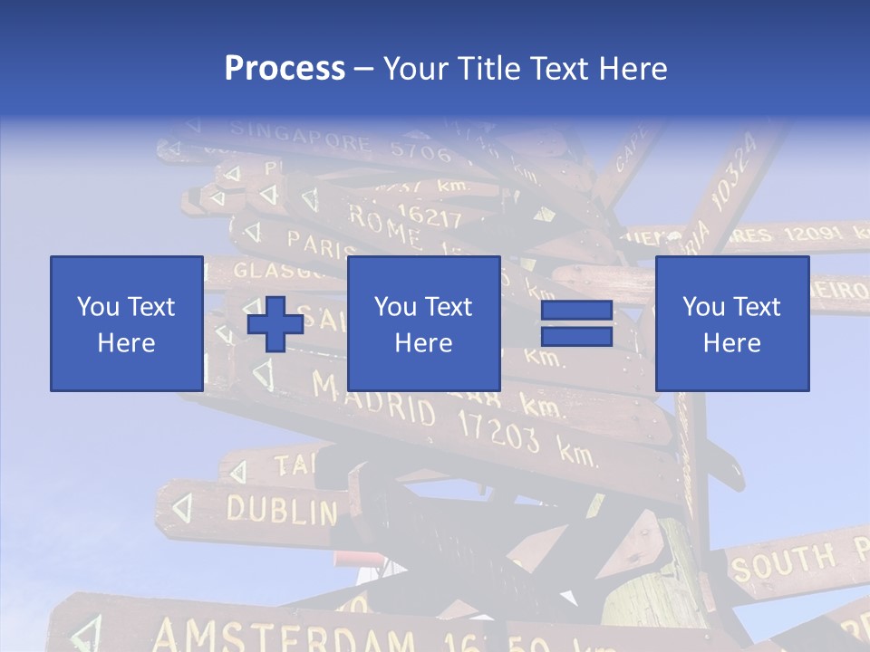 Tour Position Direction PowerPoint Template
