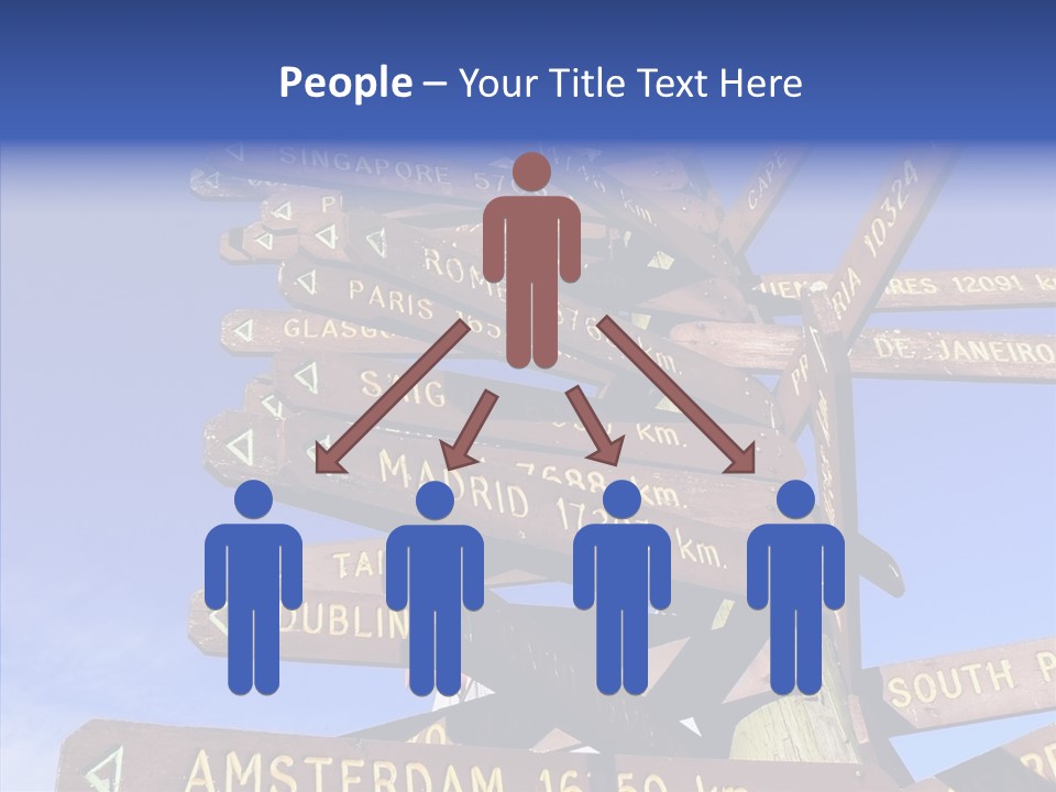 Tour Position Direction PowerPoint Template
