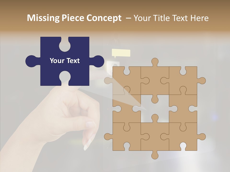 A Person Pushing A Button On A Touch Screen PowerPoint Template