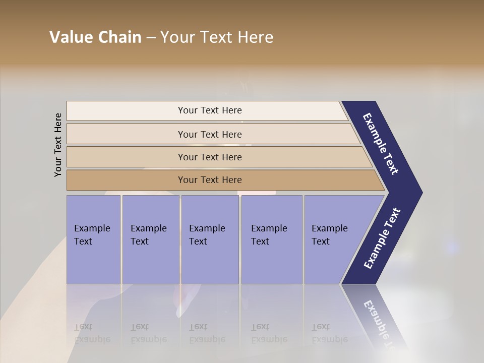 A Person Pushing A Button On A Touch Screen PowerPoint Template