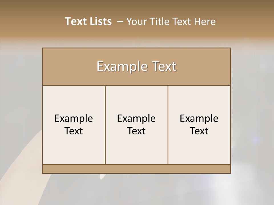 A Person Pushing A Button On A Touch Screen PowerPoint Template