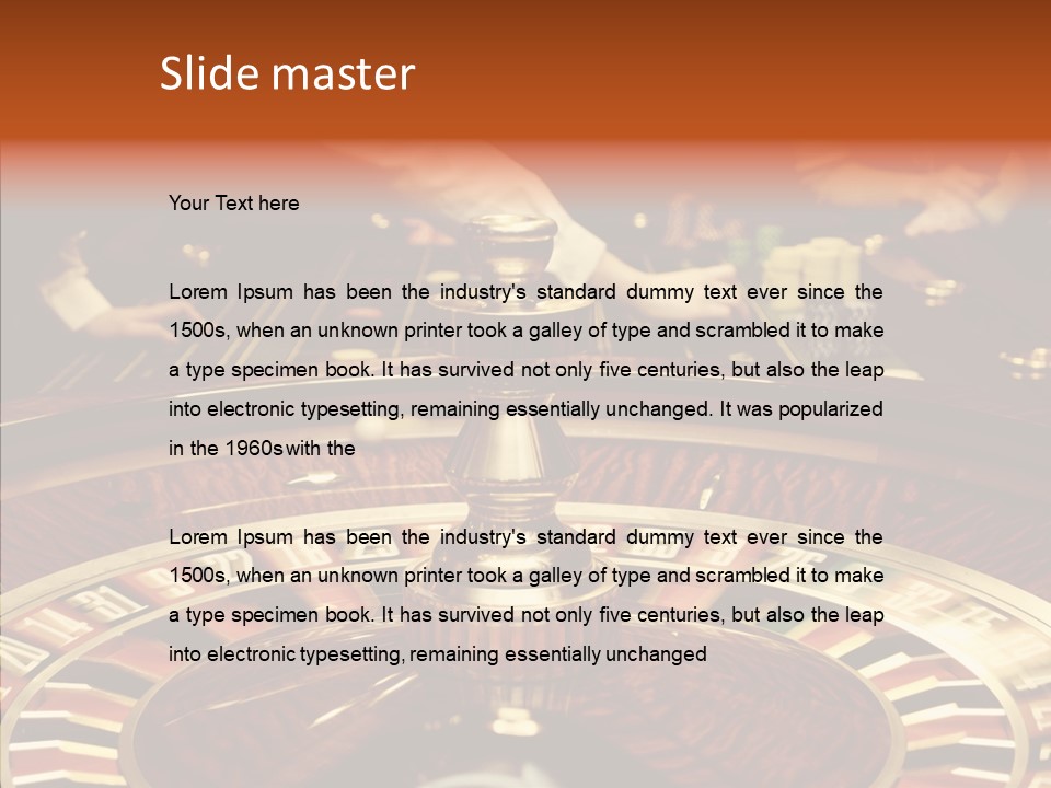 People Hand Nightlife PowerPoint Template