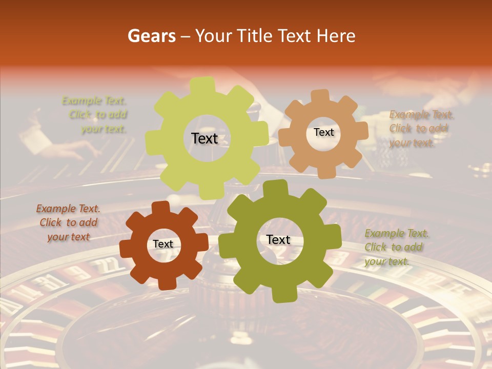 People Hand Nightlife PowerPoint Template