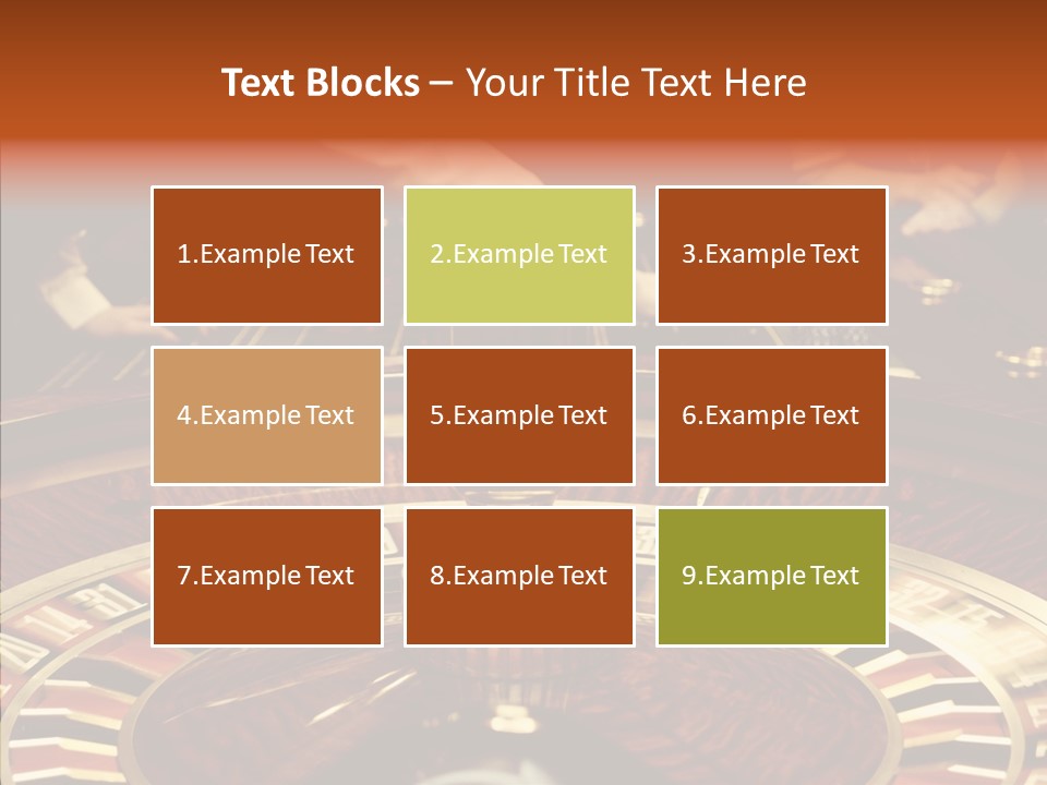 People Hand Nightlife PowerPoint Template