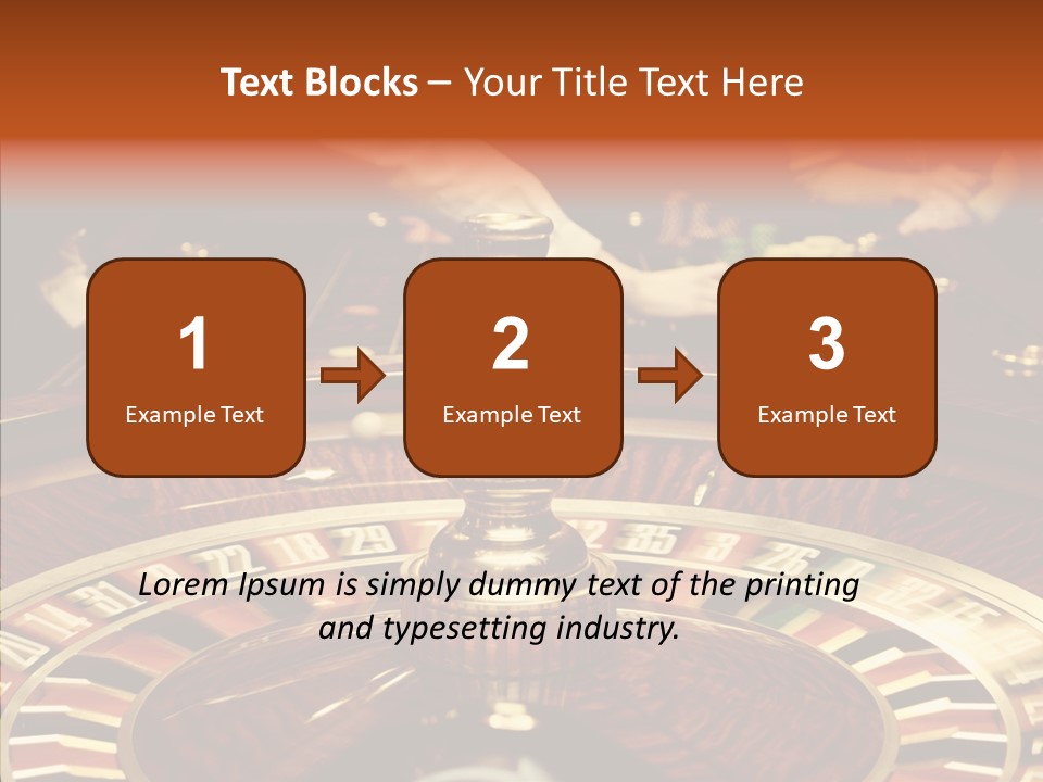 People Hand Nightlife PowerPoint Template