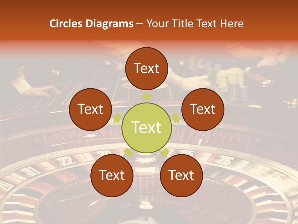 People Hand Nightlife PowerPoint Template