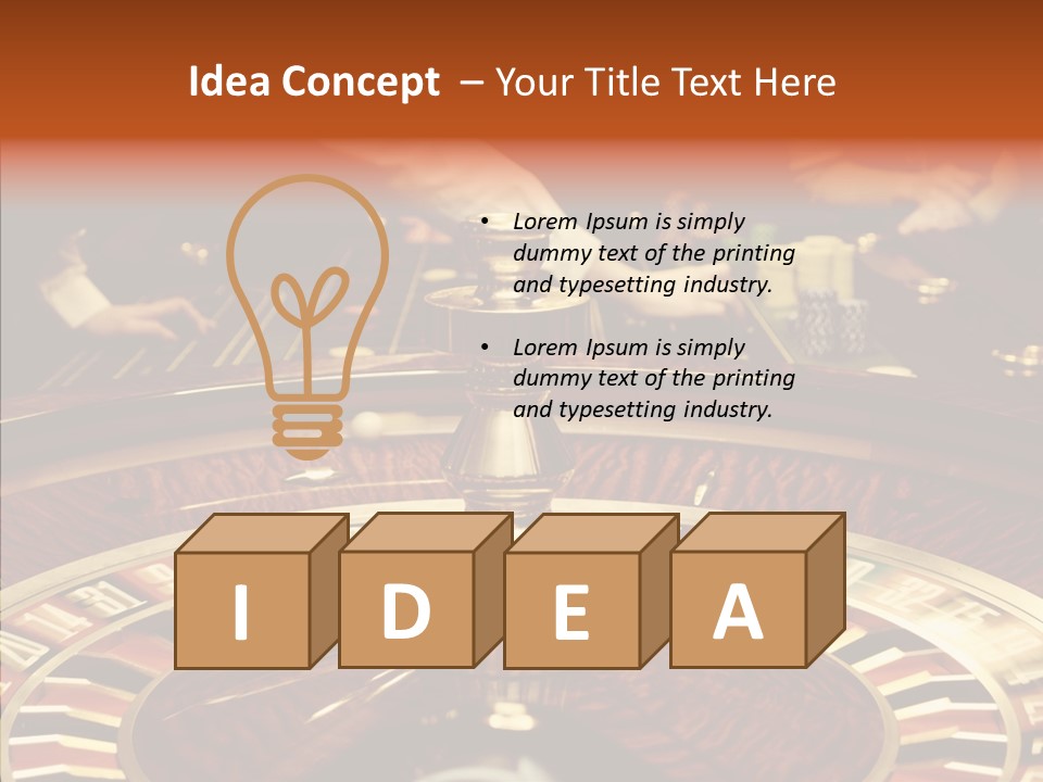 People Hand Nightlife PowerPoint Template