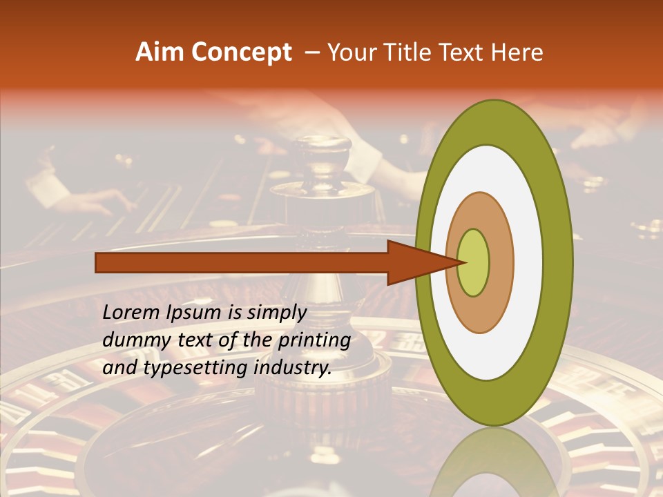 People Hand Nightlife PowerPoint Template