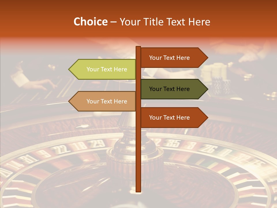 People Hand Nightlife PowerPoint Template