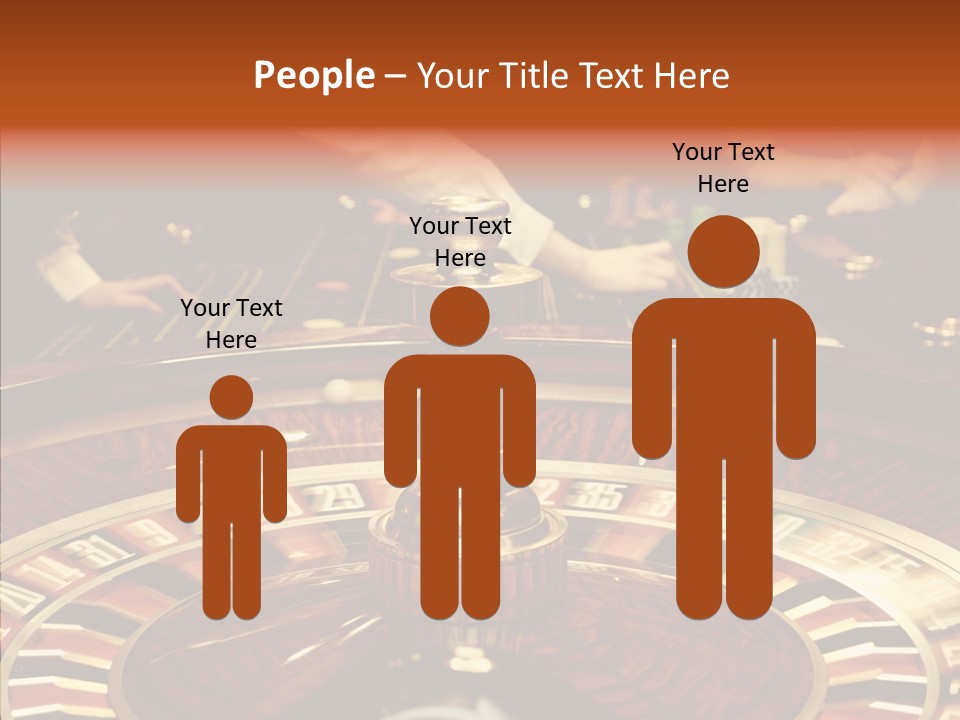 People Hand Nightlife PowerPoint Template