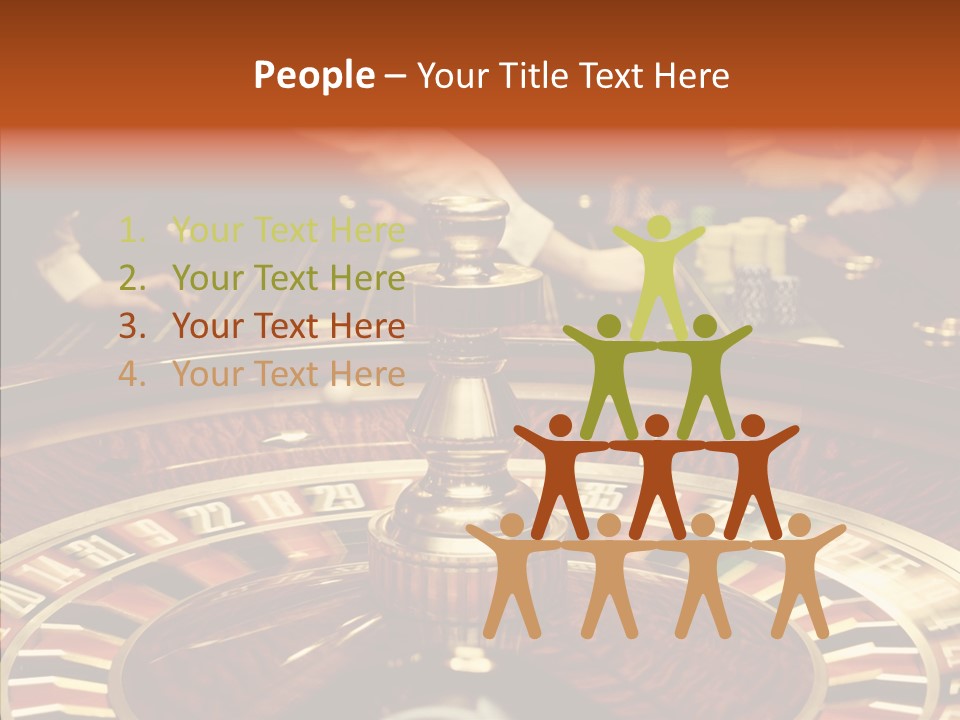 People Hand Nightlife PowerPoint Template