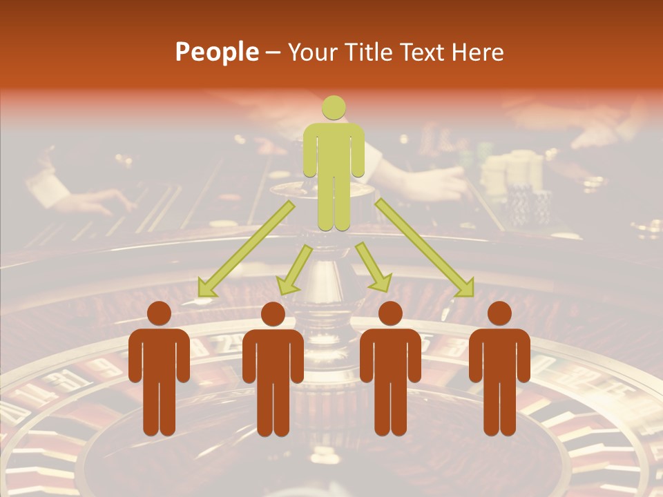 People Hand Nightlife PowerPoint Template