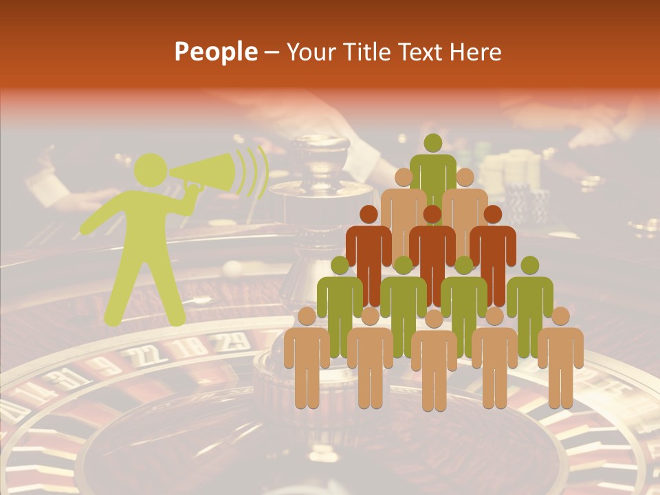 People Hand Nightlife PowerPoint Template