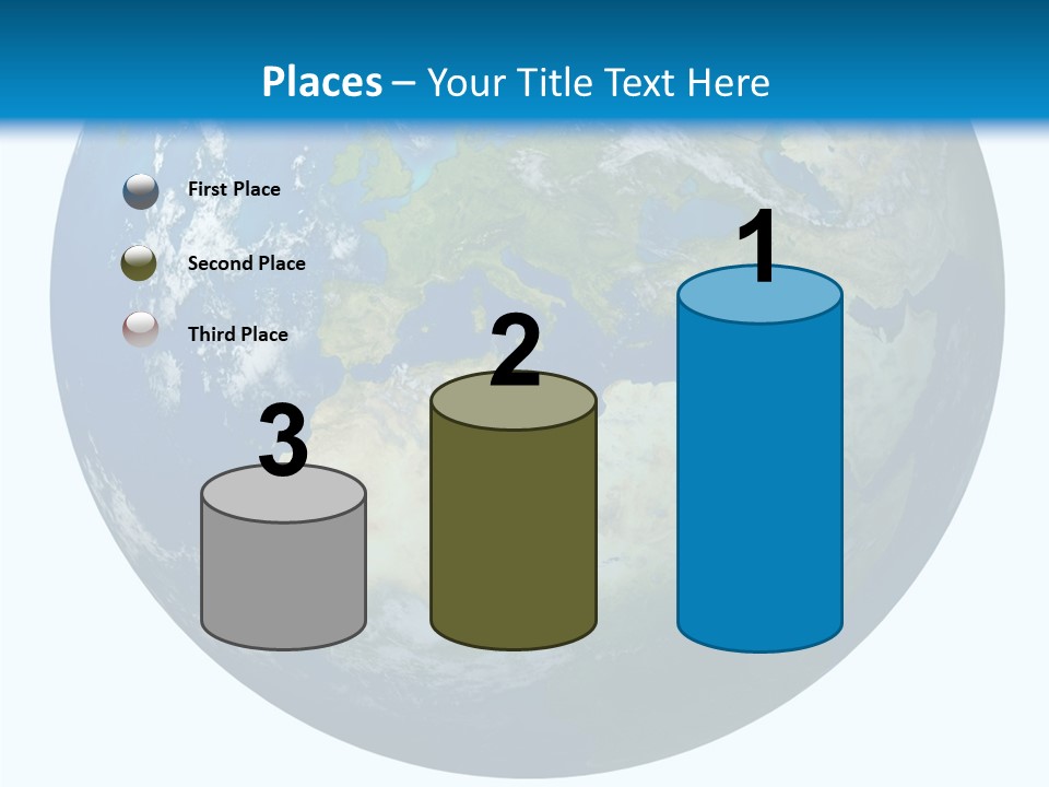 Ball Dimensional Greece PowerPoint Template