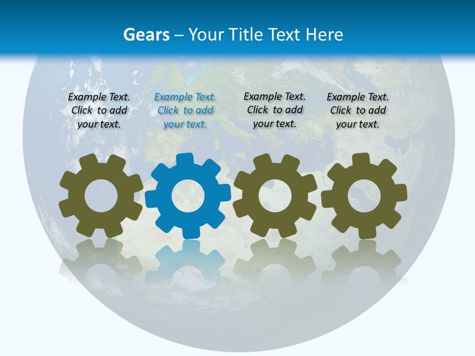 Ball Dimensional Greece PowerPoint Template