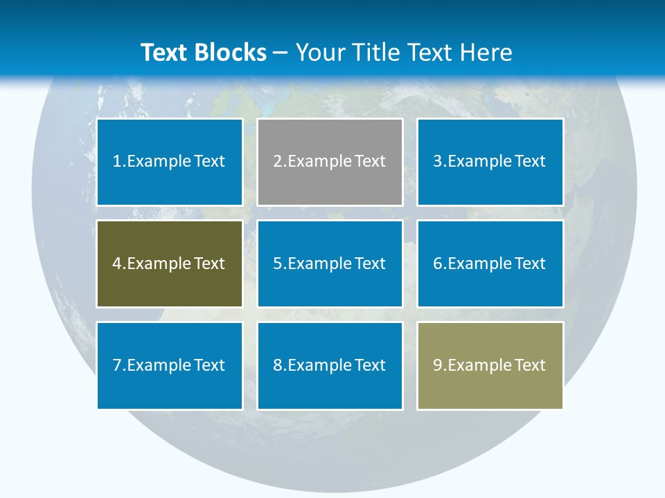 Ball Dimensional Greece PowerPoint Template