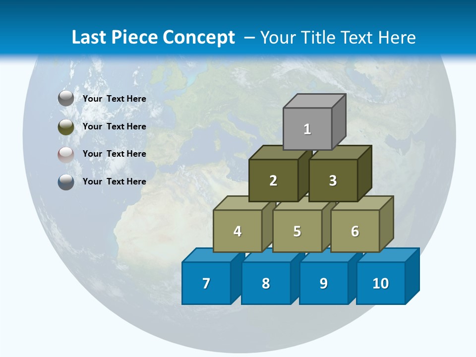 Ball Dimensional Greece PowerPoint Template