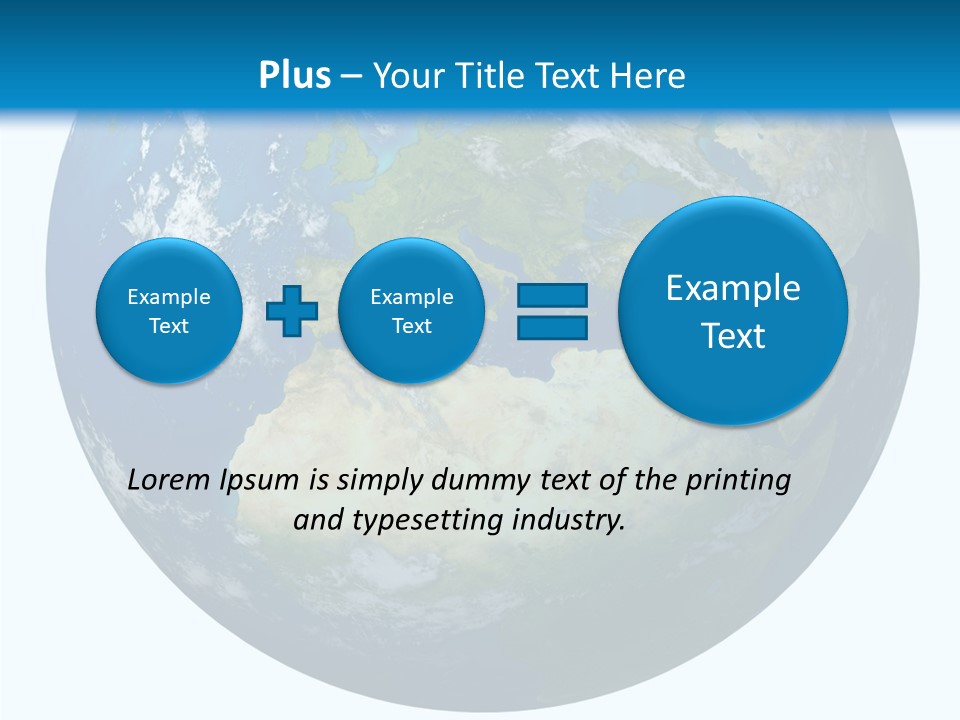 Ball Dimensional Greece PowerPoint Template