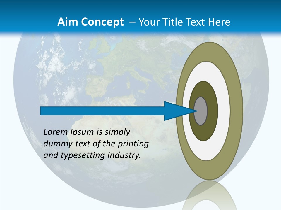 Ball Dimensional Greece PowerPoint Template