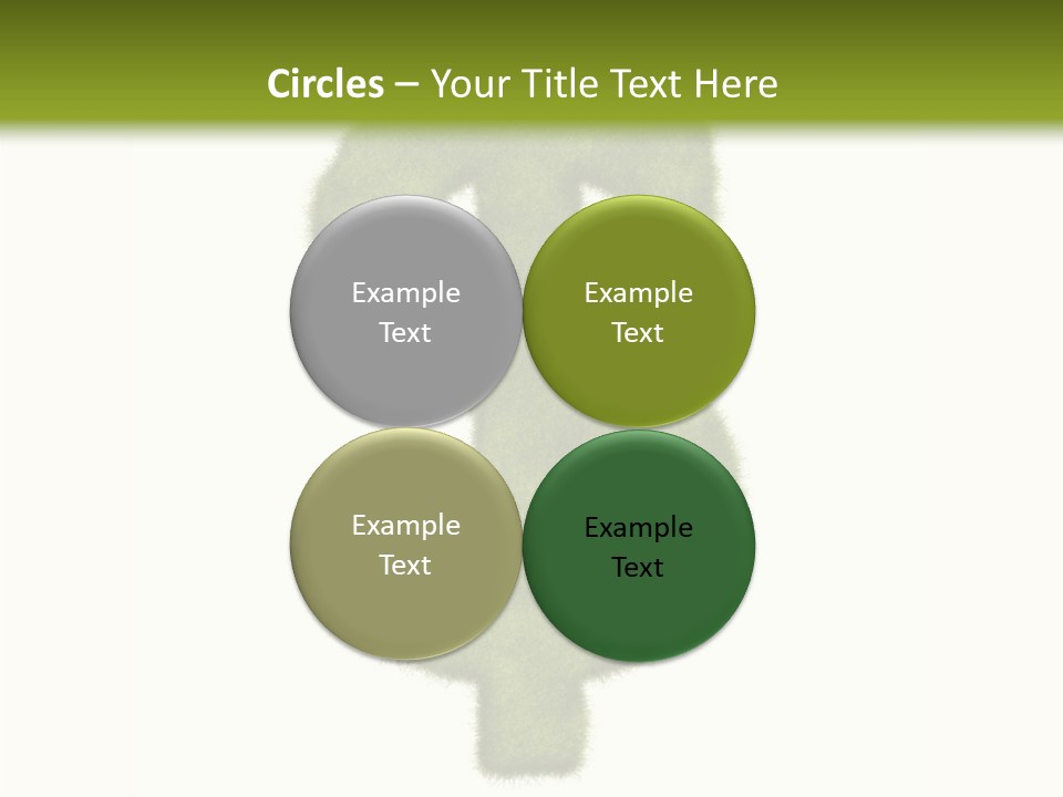 Campaign Slogan Ecological PowerPoint Template