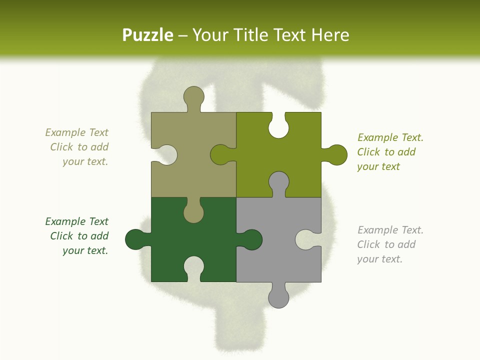 Campaign Slogan Ecological PowerPoint Template