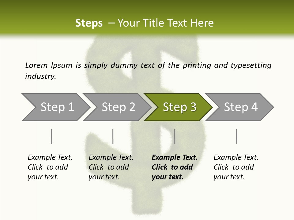 Campaign Slogan Ecological PowerPoint Template