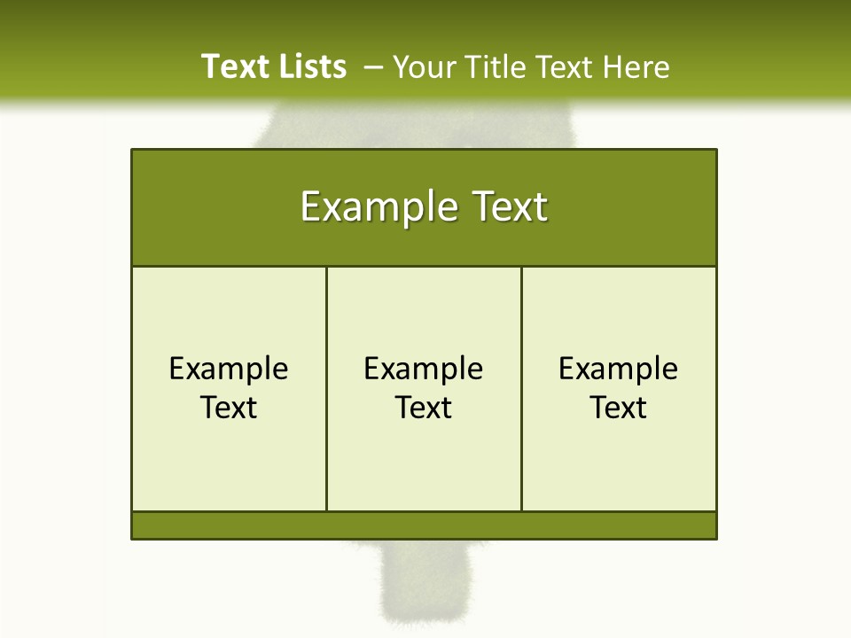 Campaign Slogan Ecological PowerPoint Template