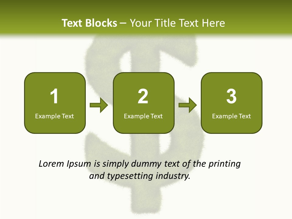 Campaign Slogan Ecological PowerPoint Template