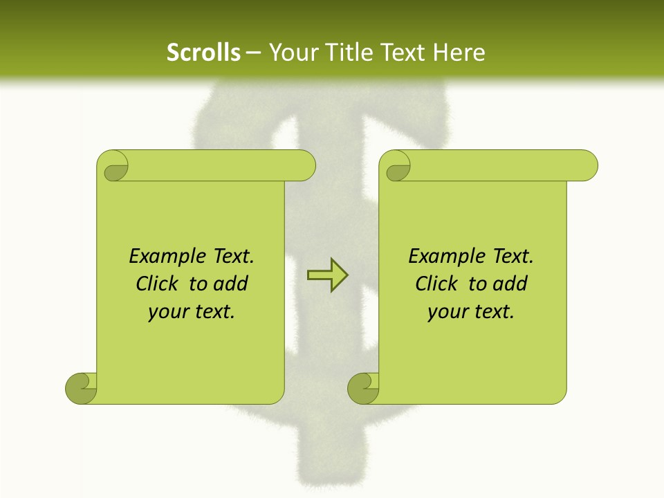 Campaign Slogan Ecological PowerPoint Template