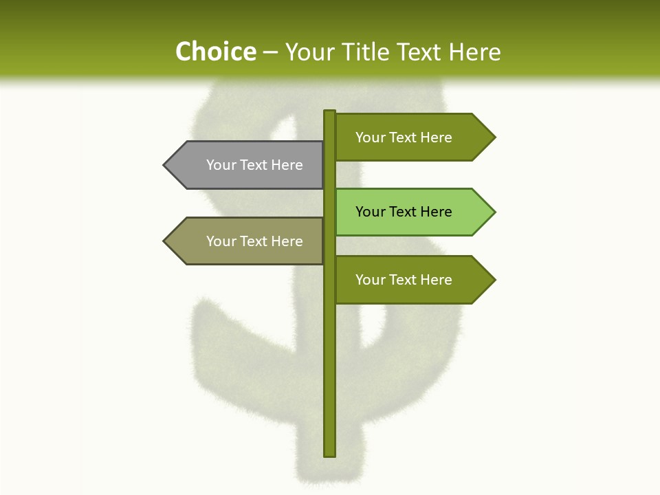 Campaign Slogan Ecological PowerPoint Template