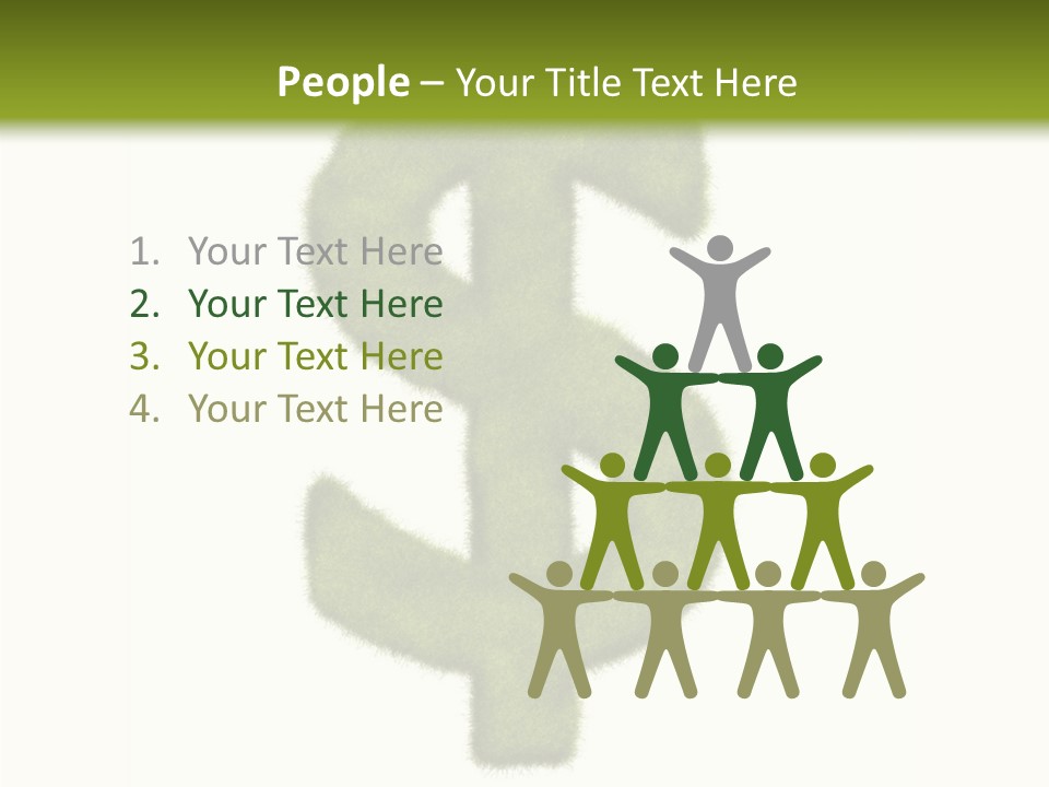 Campaign Slogan Ecological PowerPoint Template